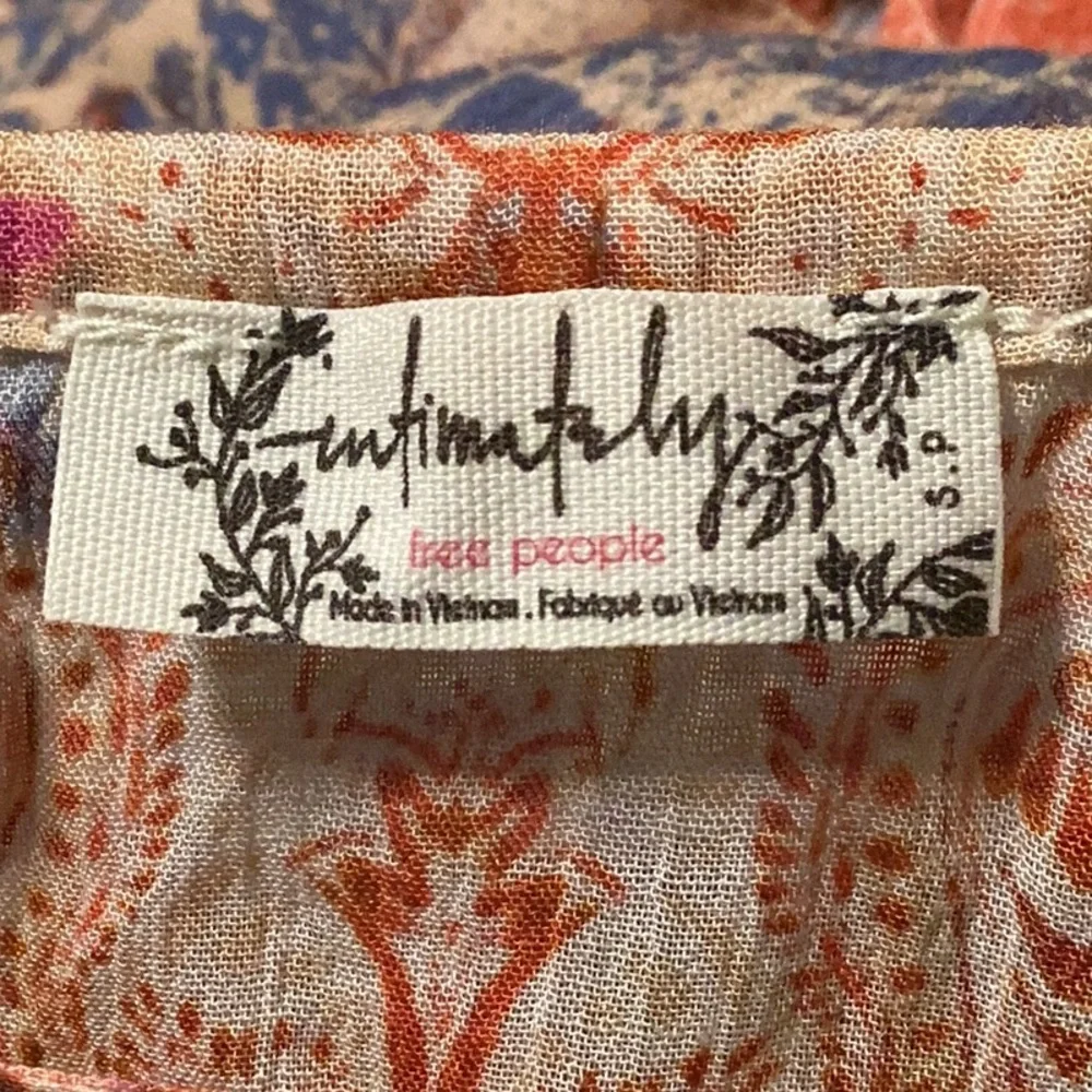 Free People Bohemian Spaghetti Strap Dress